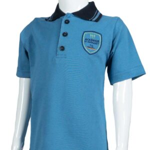 Polo 2 couleurs "tricot lacoste" manches courtes